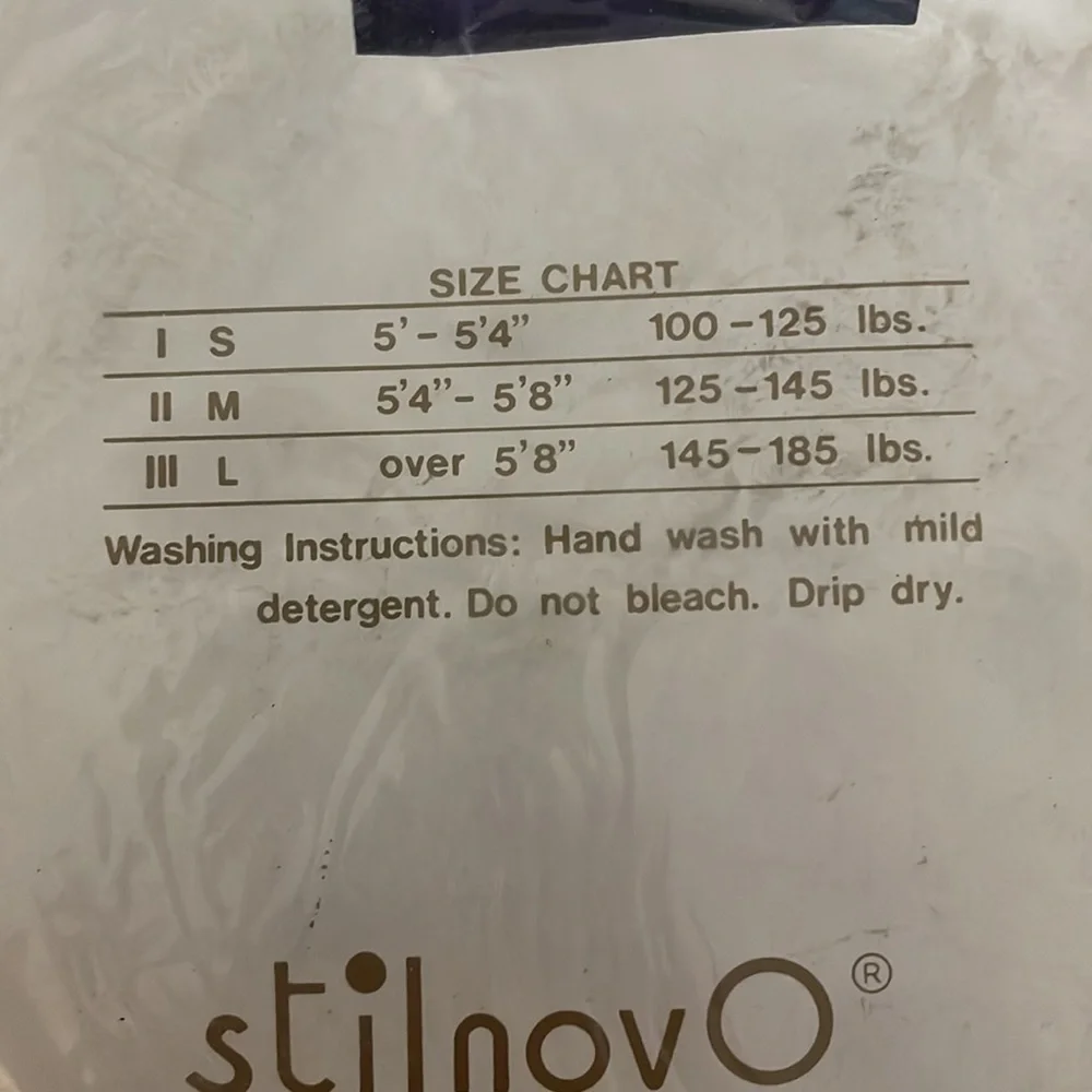 StilnovO Deadstock Flash Legs Pantyhose Violet Size M NEW